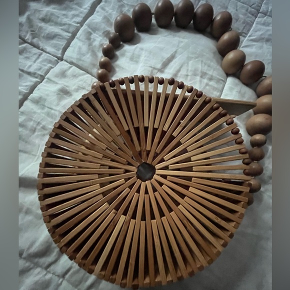 Cult Gaia Luna bamboo circle bag - Picture 9 of 11